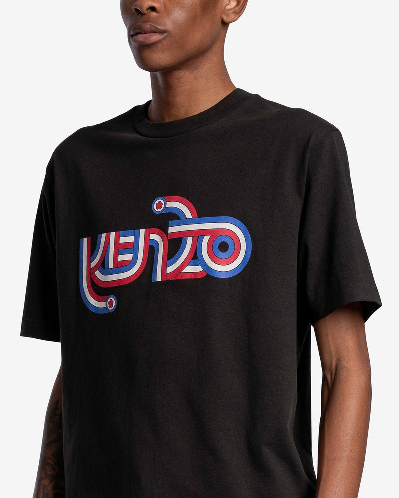 KENZO Men's T-Shirt Target Classic T-Shirt in Black