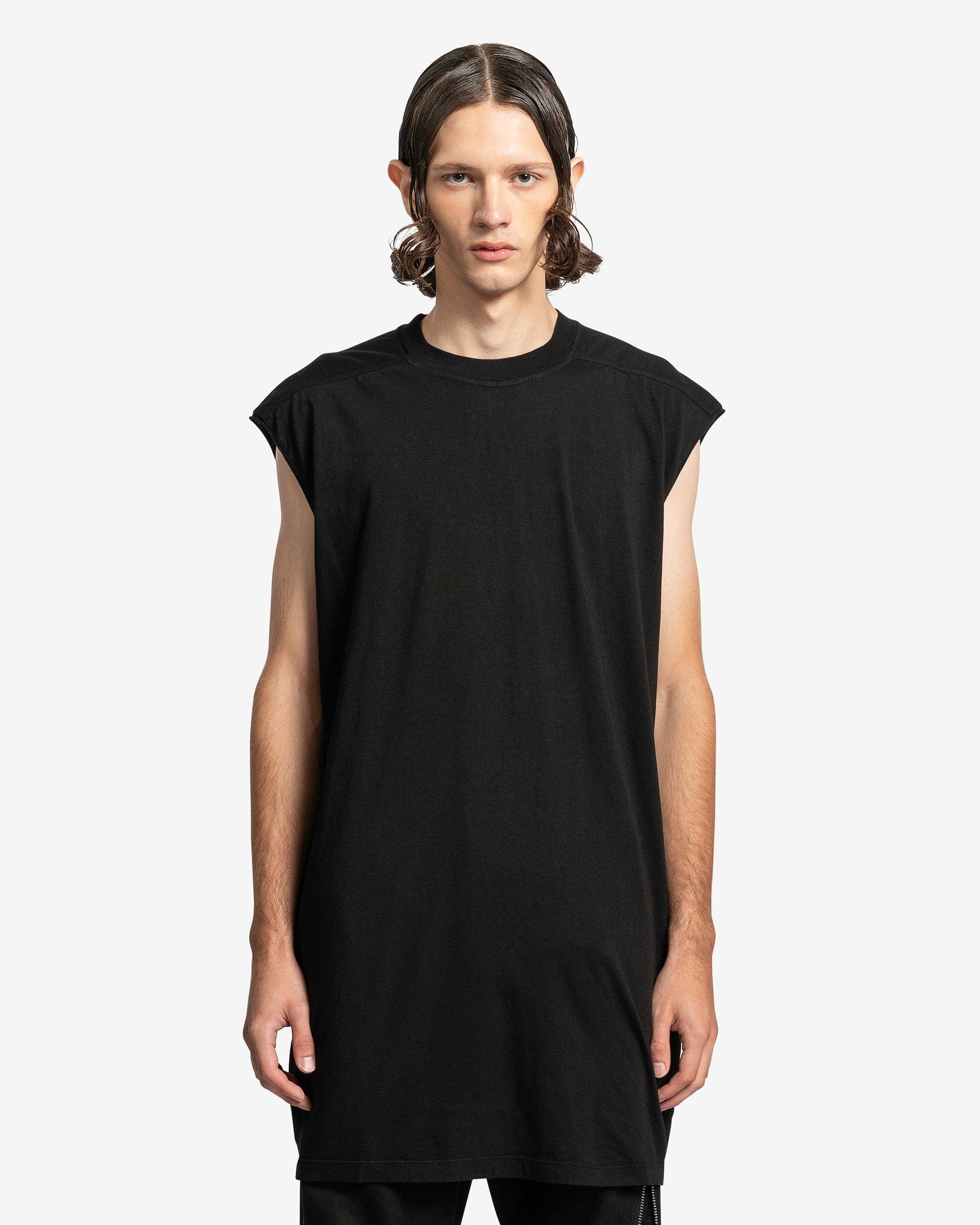 Rick Owens Men's T-Shirts Tarp T-Shirt in Black