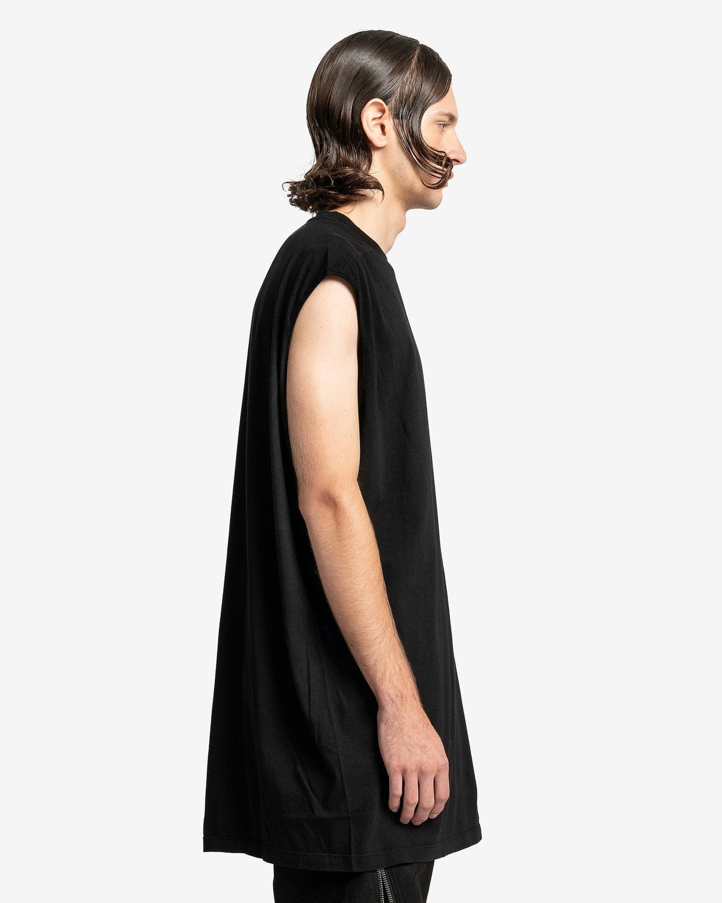 Rick Owens Men's T-Shirts Tarp T-Shirt in Black