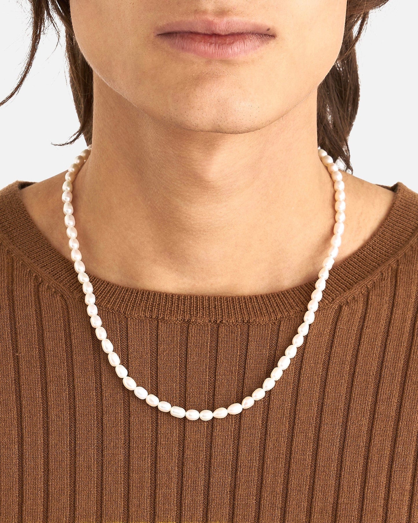 Hatton Labs Jewelry Teardrop Pearl Chain
