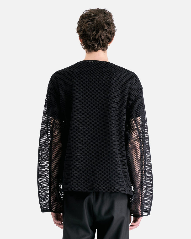 Jil Sander Men's Jackets Technical Nylon Blouson in Black