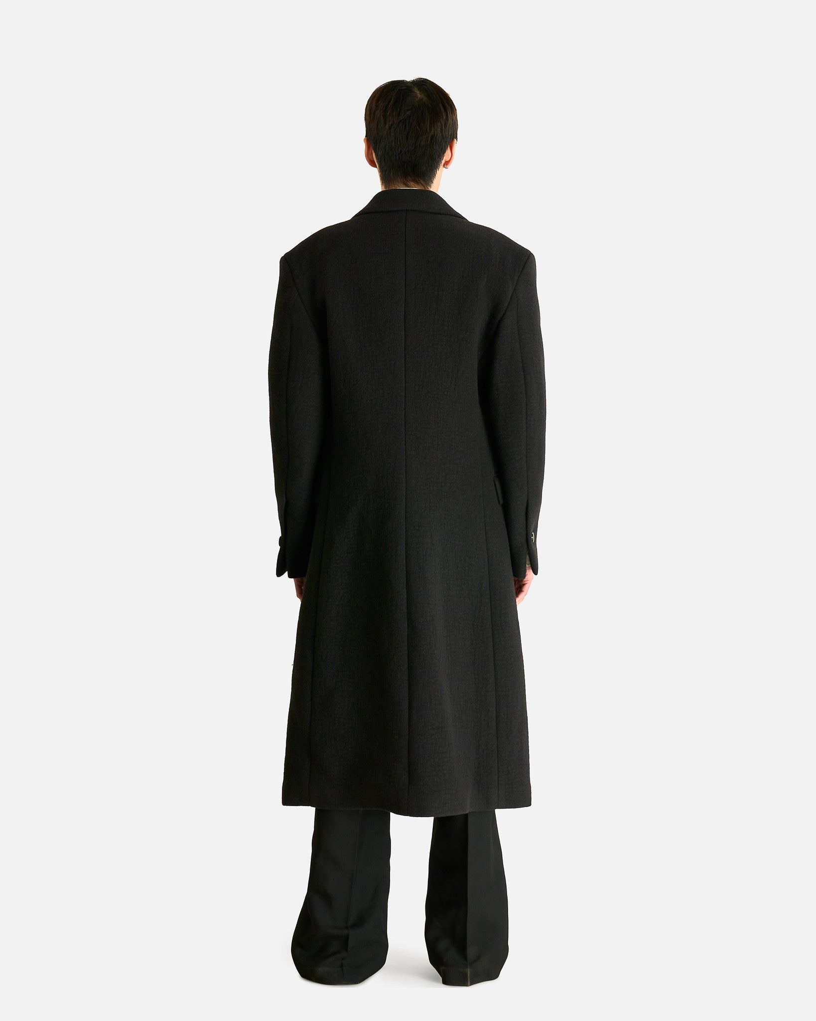 NAMACHEKO Men's Coat Tela Coat in Black