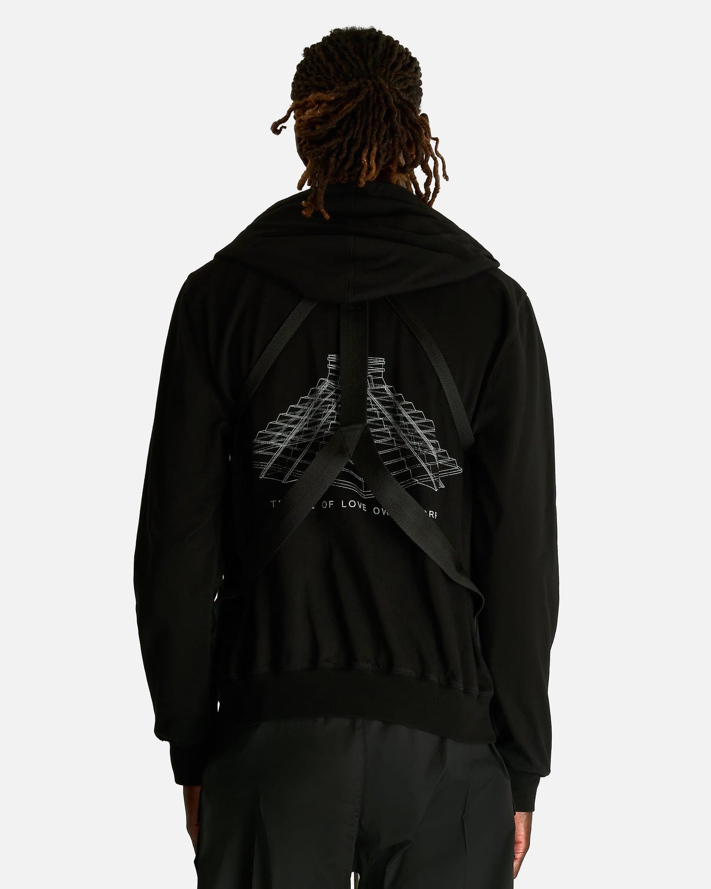 Rick Owens Men's Tops Temple Bauhaus Vest in Black