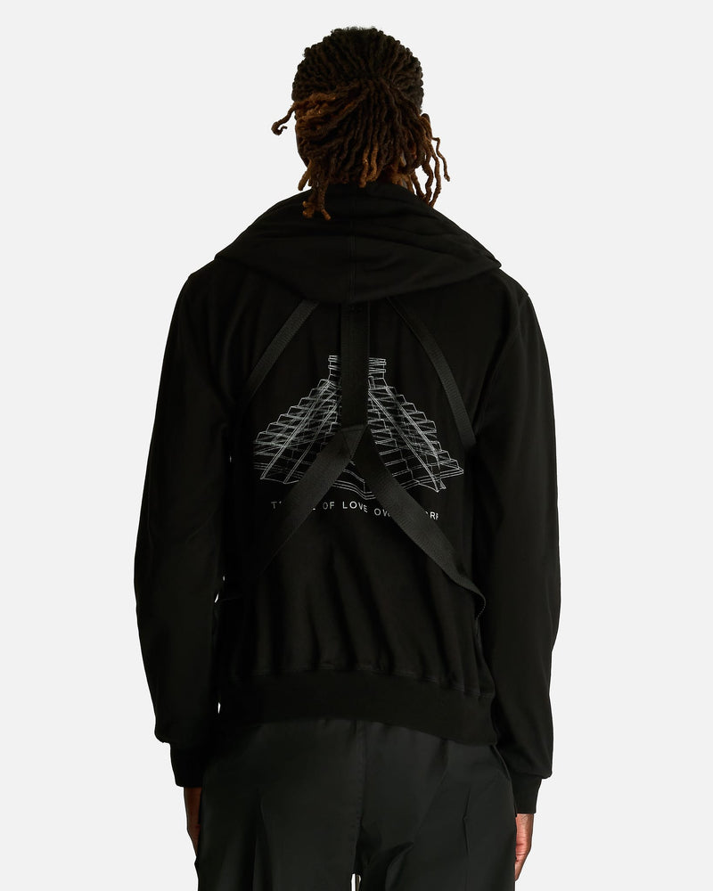 Rick Owens Men's Tops Temple Bauhaus Vest in Black
