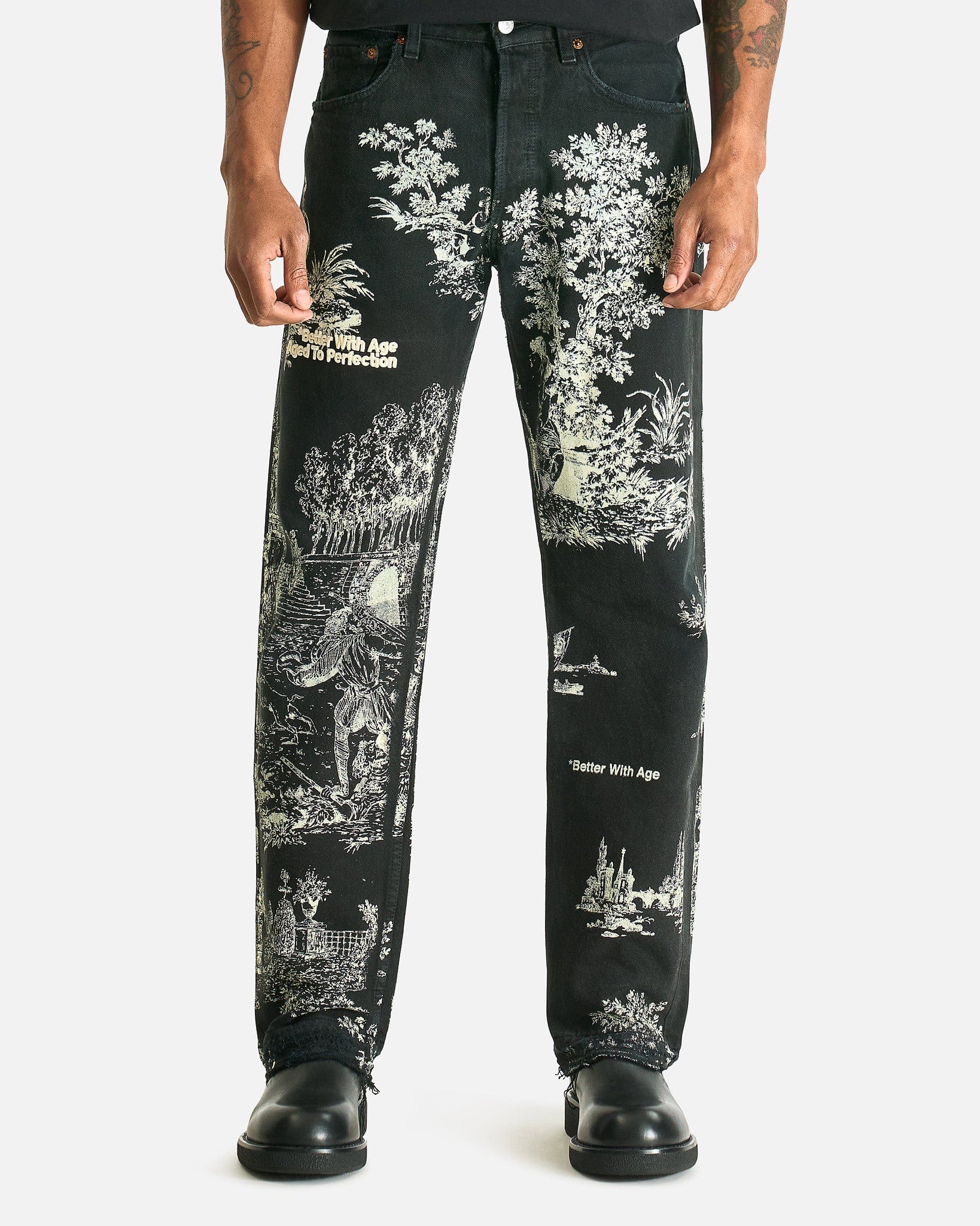 Better With Age Men's Jeans Teresa Denim Trouser in Black