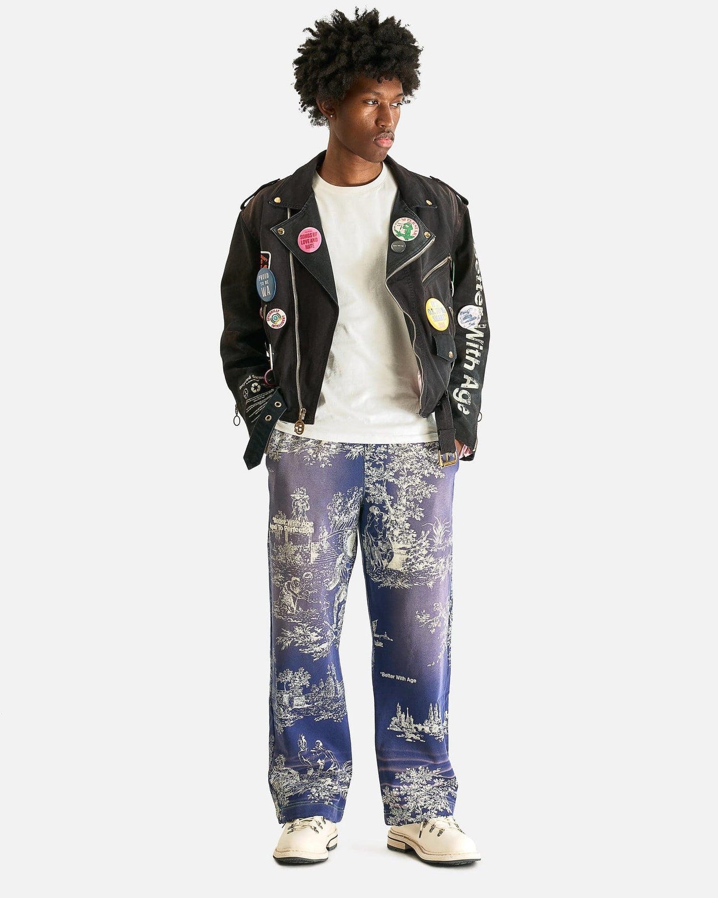 Better With Age Men's Pants Teresa Sweatpants in Blue