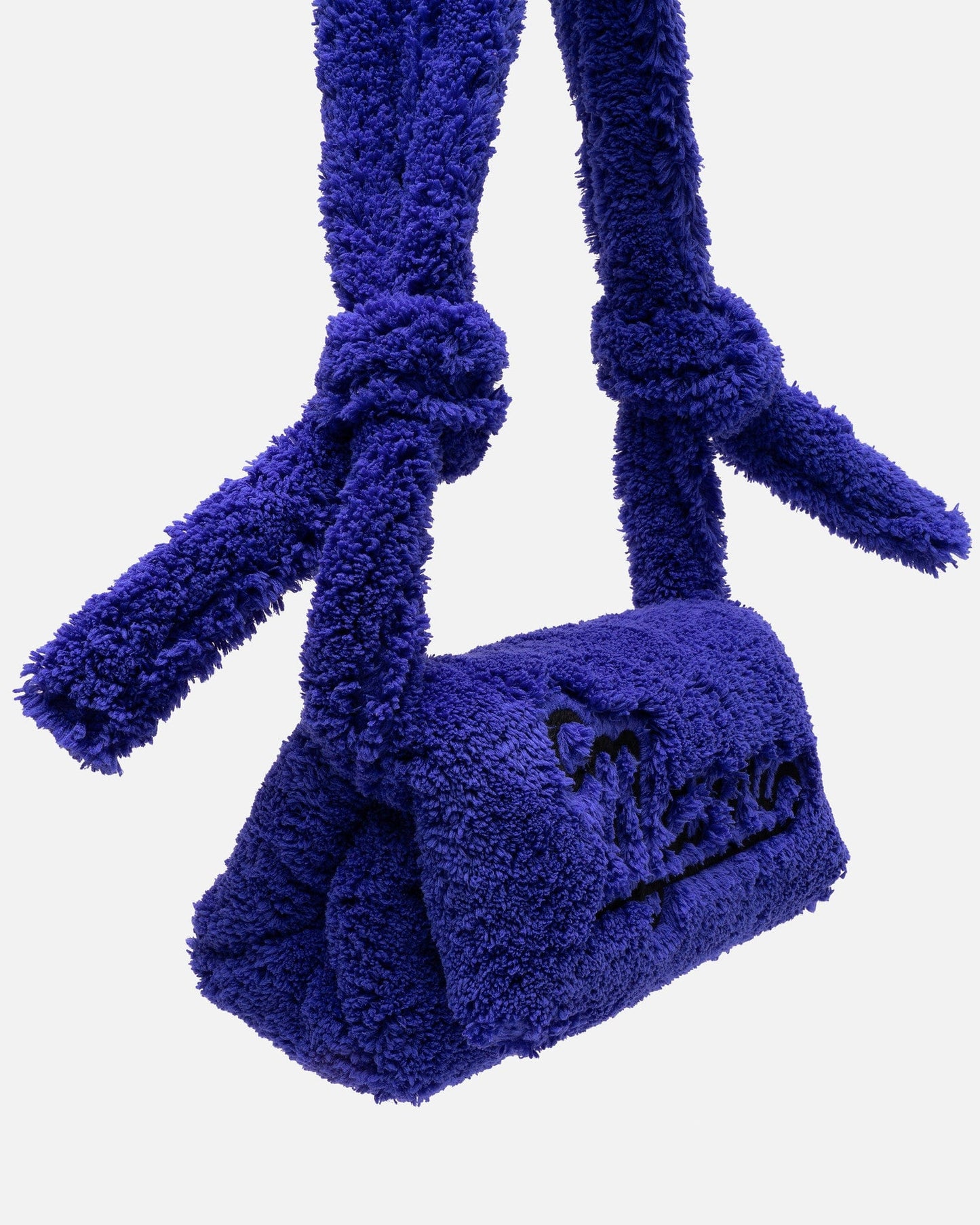 Marni Men's Bags Terry Cloth Large Prism Bag in Royal