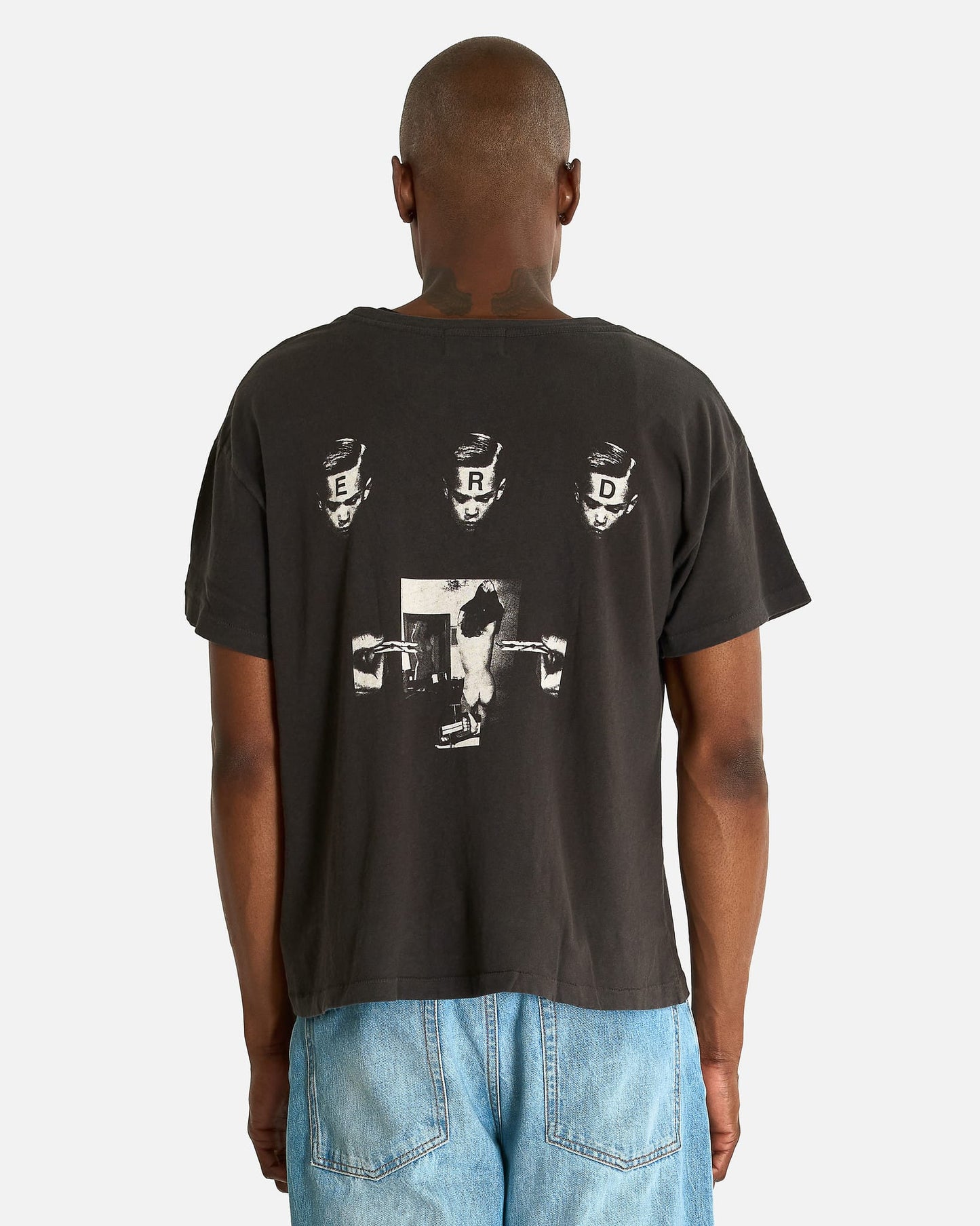 Enfants Riches Deprimes Men's T-shirts The Last Supper T-Shirt in Faded Black