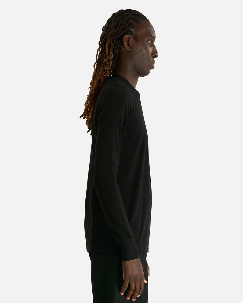 Rick Owens Men's Tops Thermal Top in Black