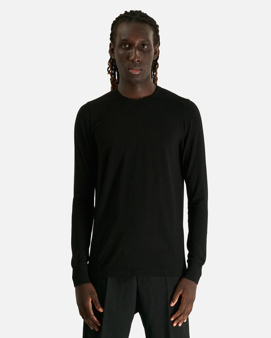 Rick Owens Men's Tops Thermal Top in Black