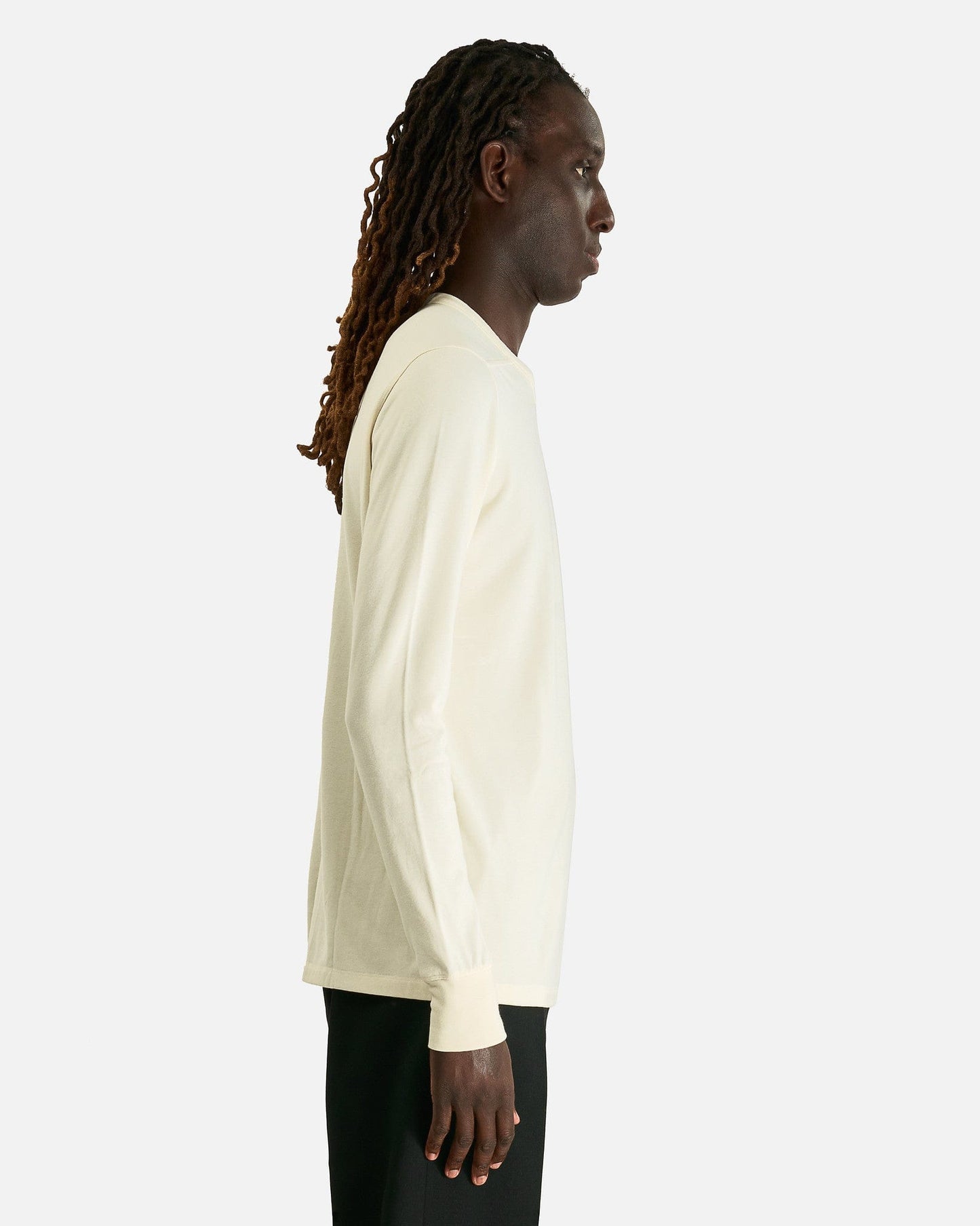 Rick Owens Men's Tops Thermal Top in Natural