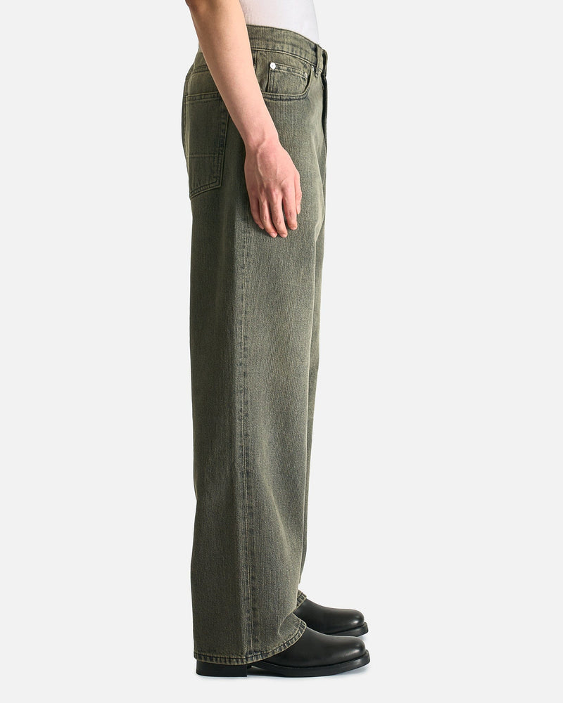 Our Legacy Men's Pants Third Cut in Ash Dust Chain Twill