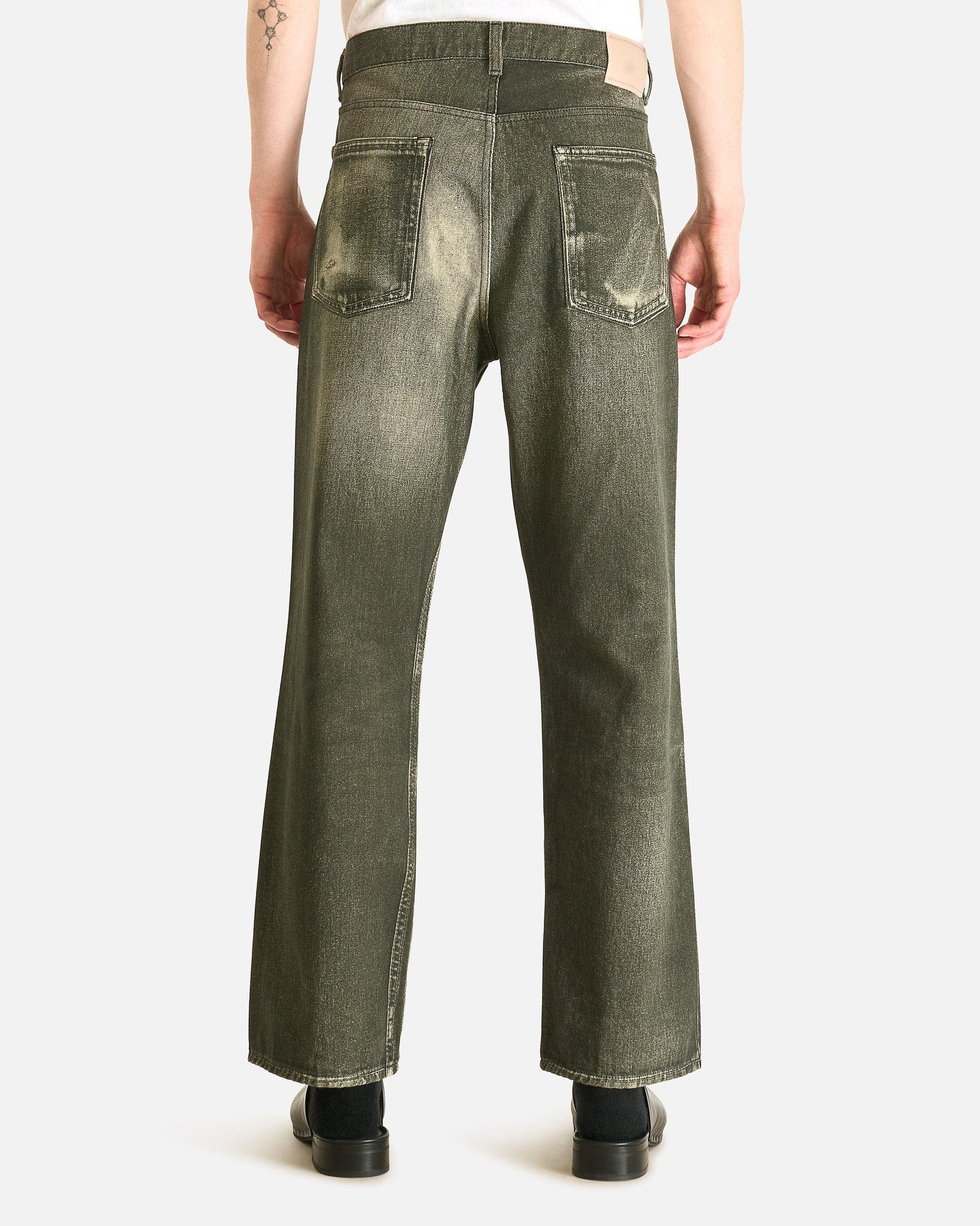 Our Legacy Men's Jeans Third Cut in Black Aurora