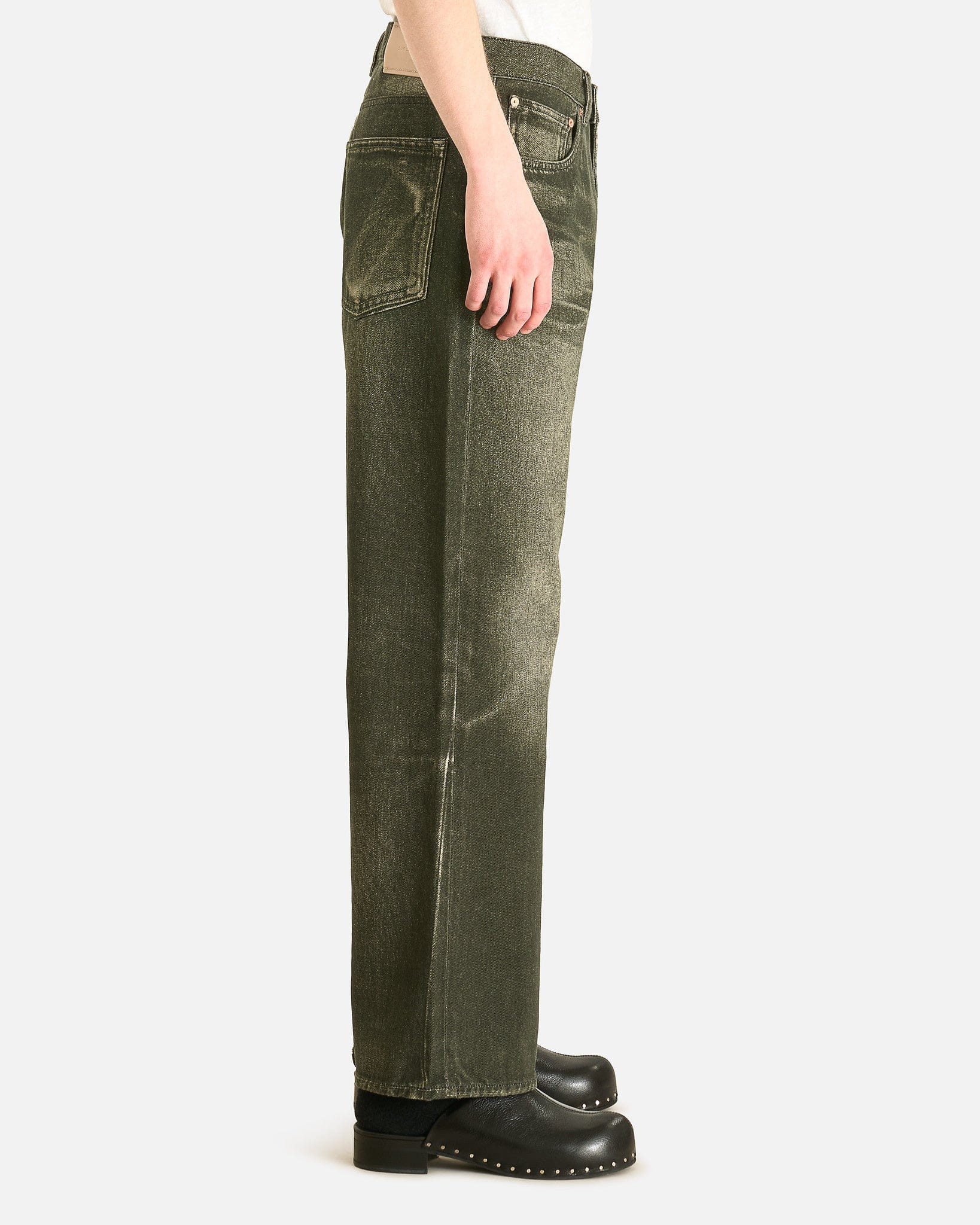 Our Legacy Men's Jeans Third Cut in Black Aurora