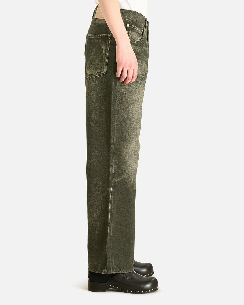 Our Legacy Men's Jeans Third Cut in Black Aurora