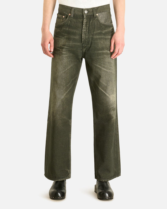 Our Legacy Men's Jeans Third Cut in Black Aurora