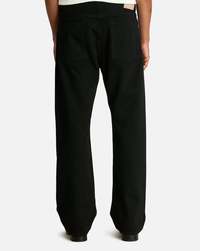 Our Legacy Men's Jeans Third Cut in Black Selvedge