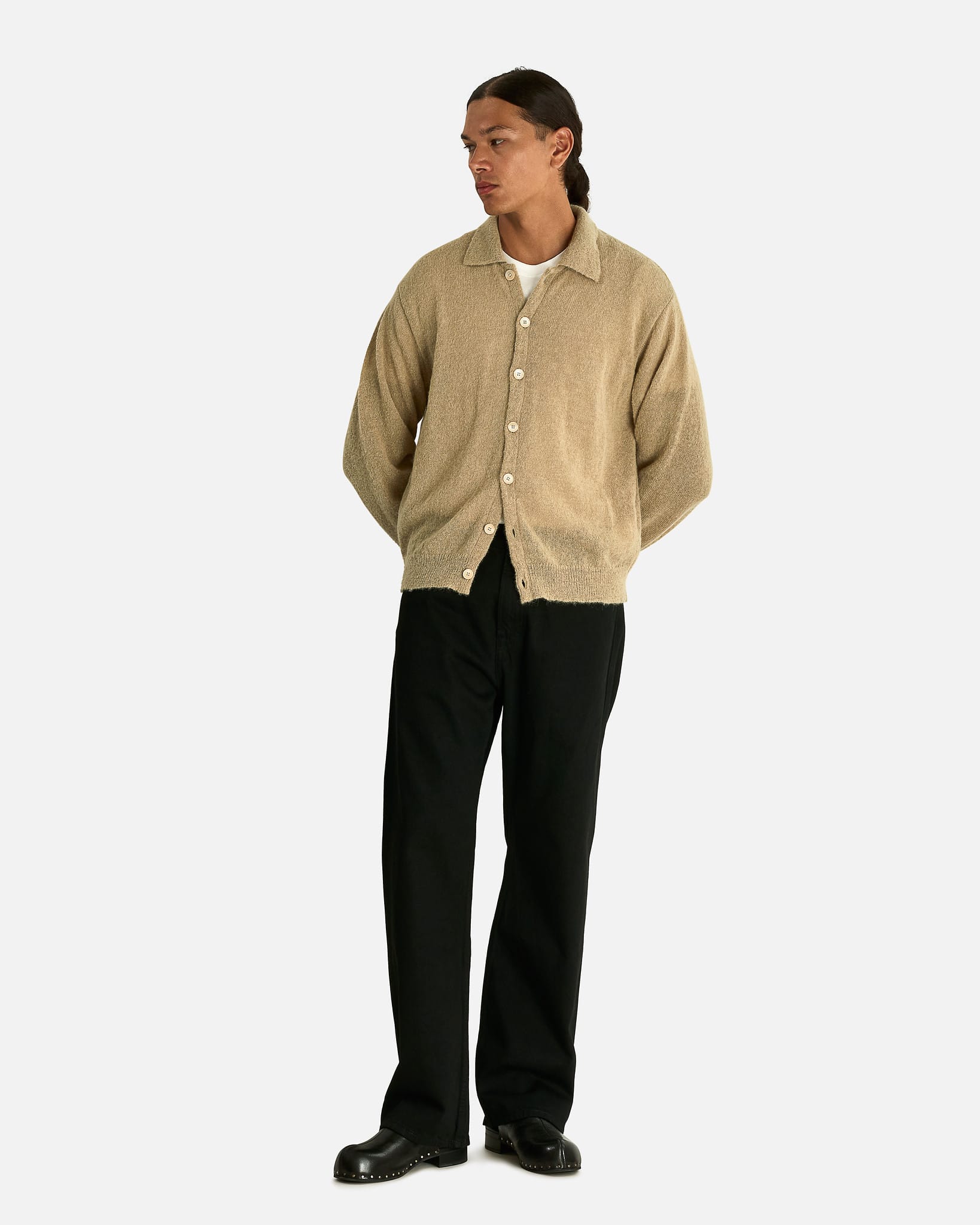 Our Legacy Men's Jeans Third Cut in Black Selvedge