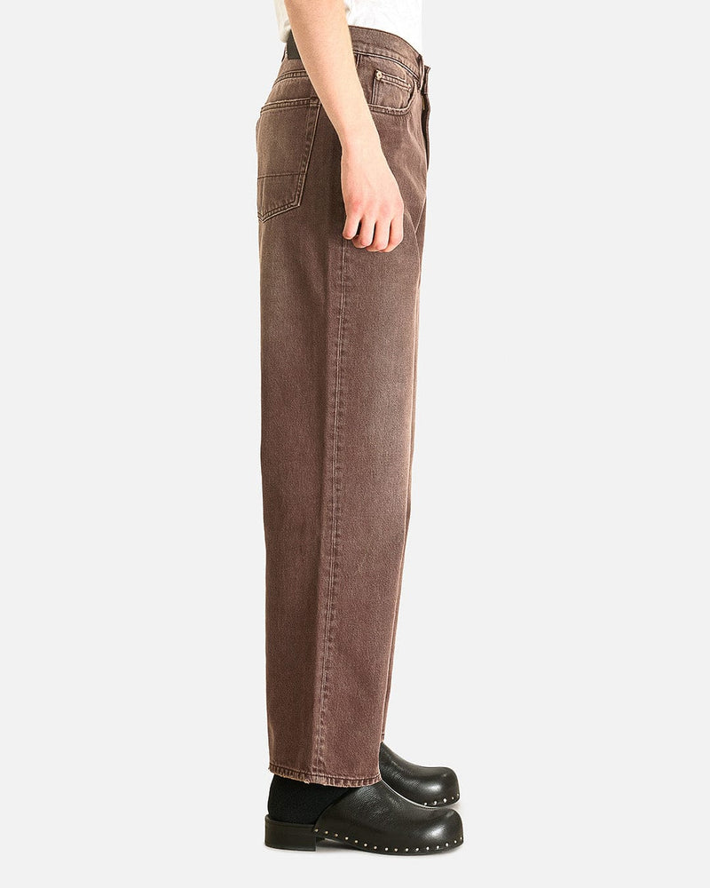 Our Legacy Men's Jeans Third Cut in Choco Melon