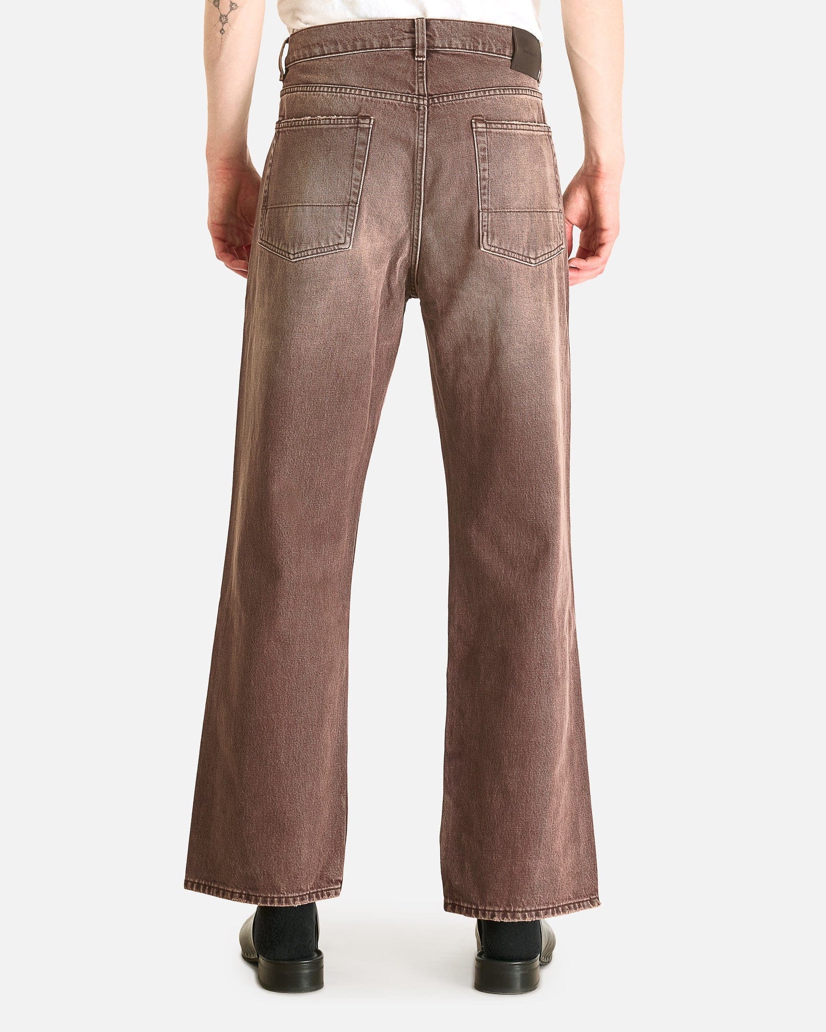 Our Legacy Men's Jeans Third Cut in Choco Melon