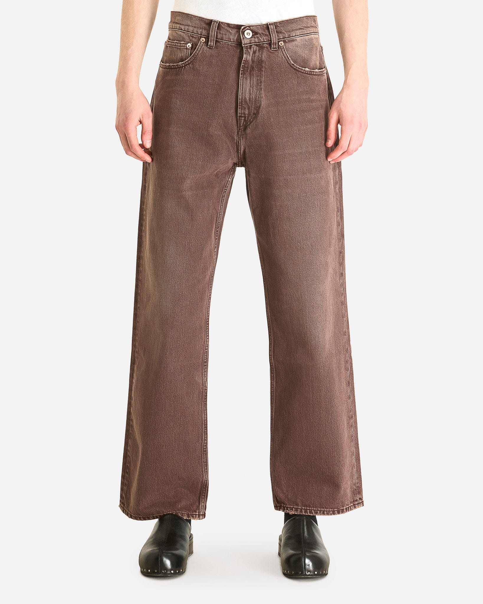 Our Legacy Men's Jeans Third Cut in Choco Melon