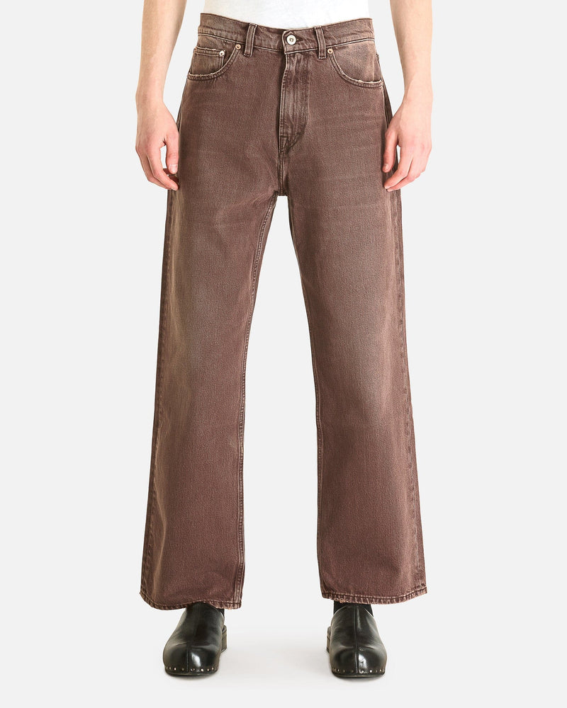 Our Legacy Men's Jeans Third Cut in Choco Melon