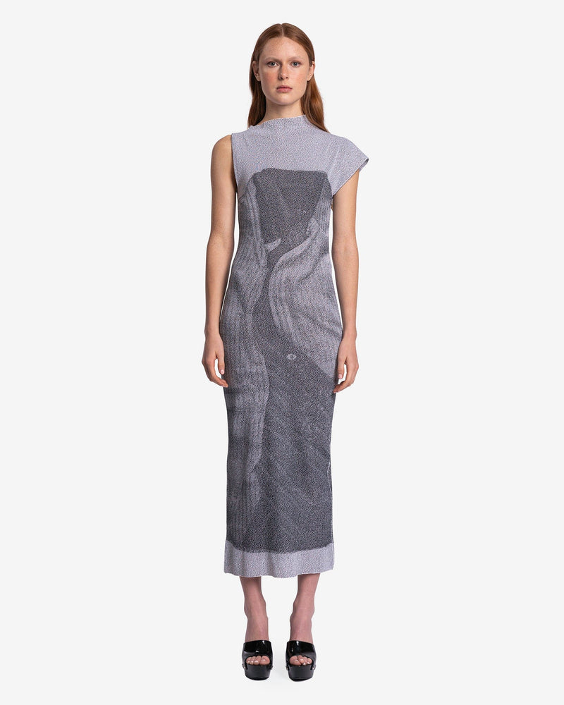 french grey troian brushed knit dress Gabriela Hearst Seymore Knit Midi Dress