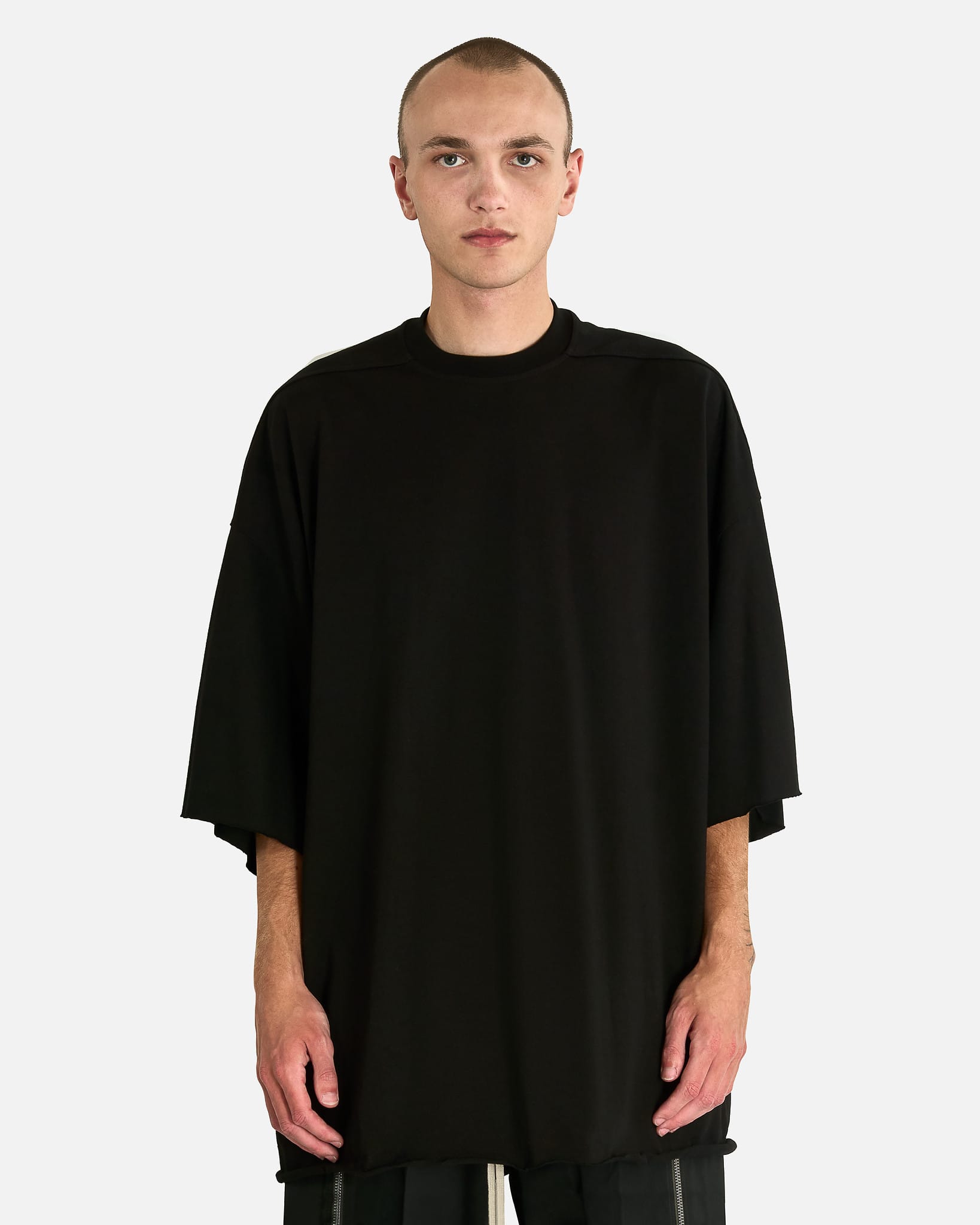 Rick Owens Men's T-shirts OS Tommy T in Black