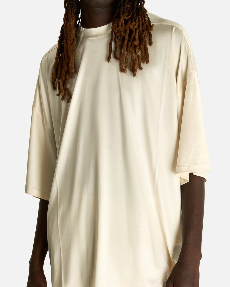 Rick Owens DRKSHDW Men's T-shirts OS Tommy T in Cream