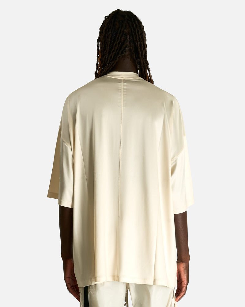 Rick Owens DRKSHDW Men's T-shirts OS Tommy T in Cream