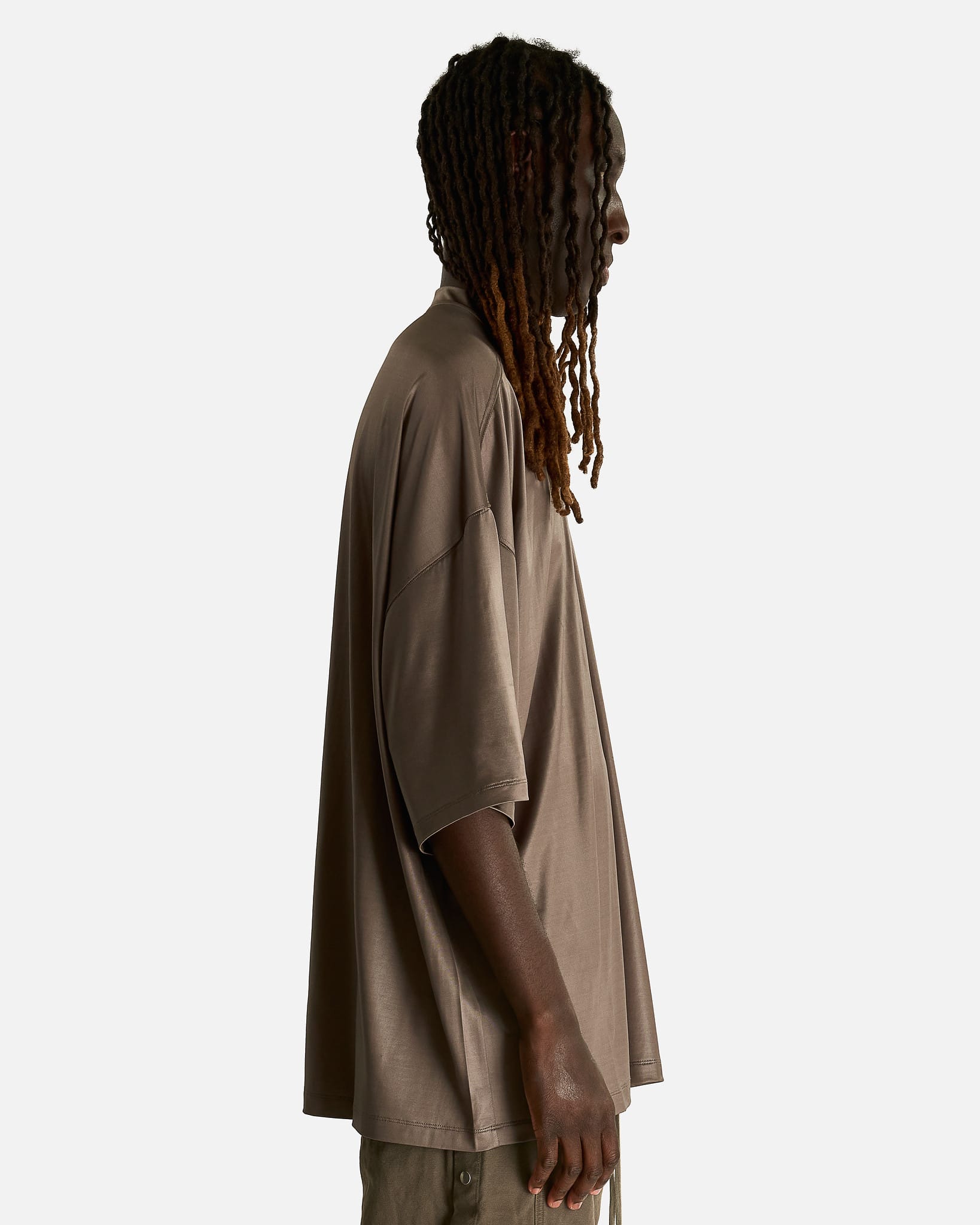 Rick Owens DRKSHDW Men's T-shirts OS Tommy T in Dust