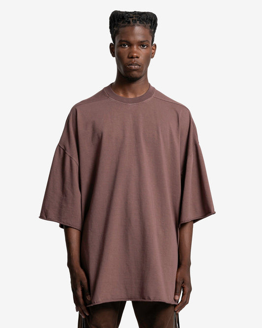 Rick Owens DRKSHDW Men's T-Shirts O/S Tommy T in Mauve