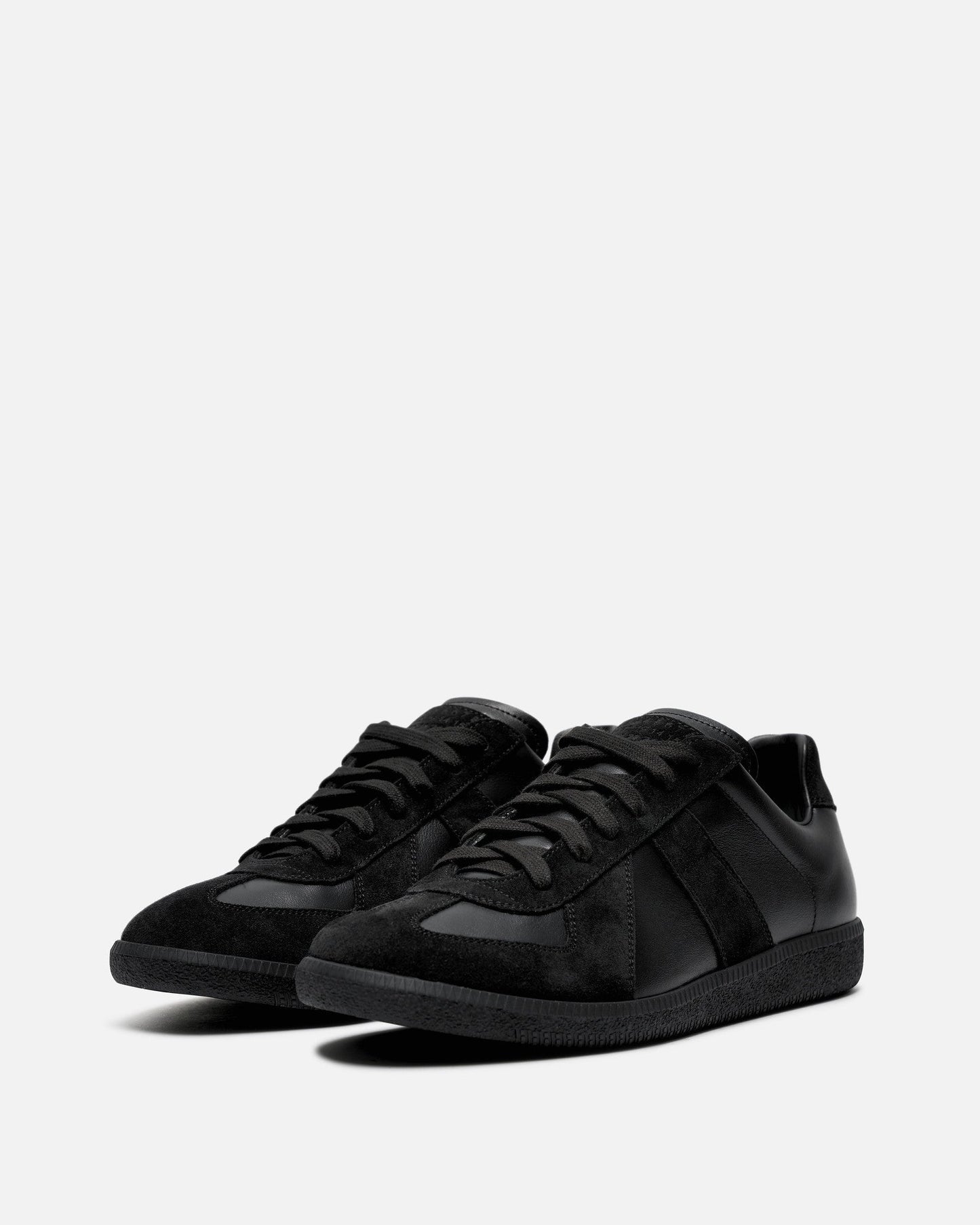 Maison Margiela Men's Sneakers Tonal Replica Sneaker in Black