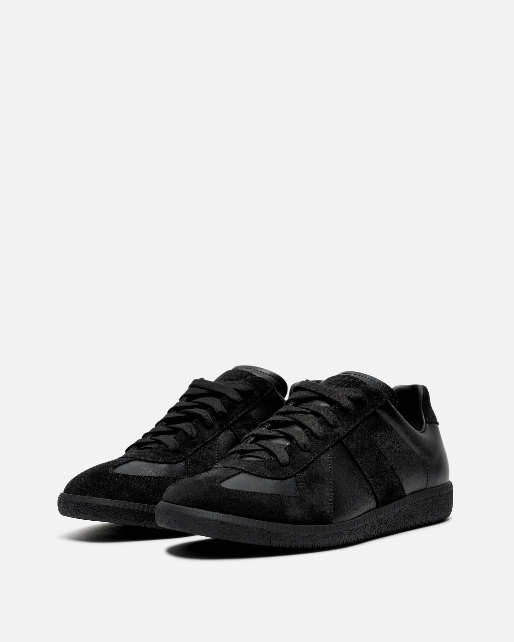 Maison Margiela Men's Sneakers Tonal Replica Sneaker in Black