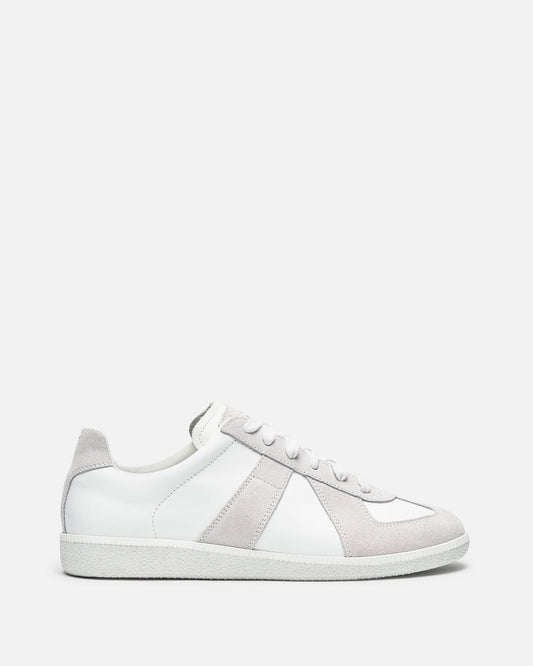 Maison Margiela Men's Sneakers Tonal Replica Sneaker in White