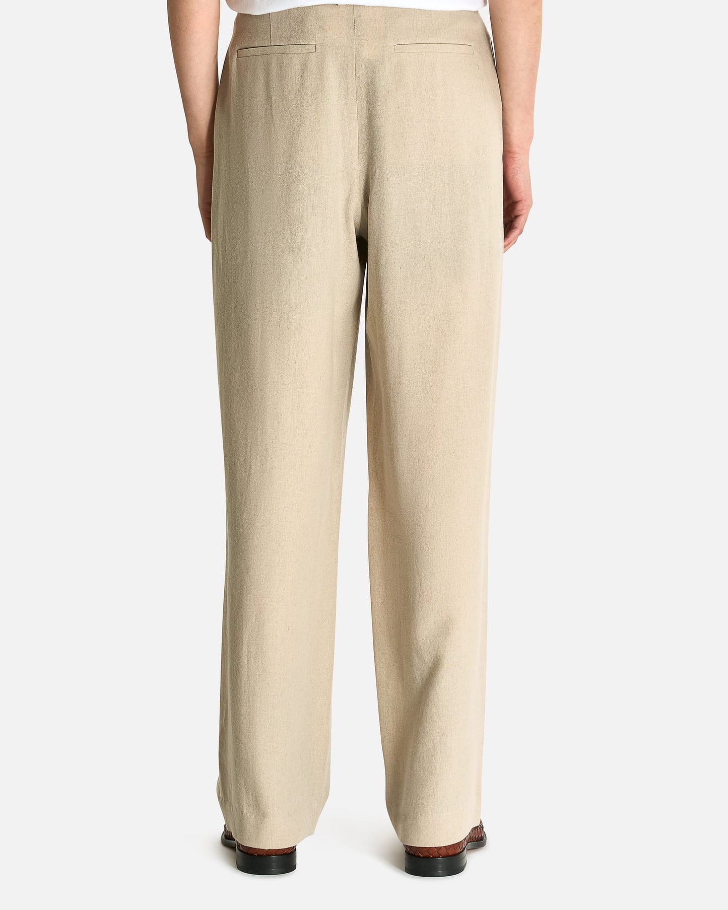 The Row Men's Pants Toril Pant in Light Pebble