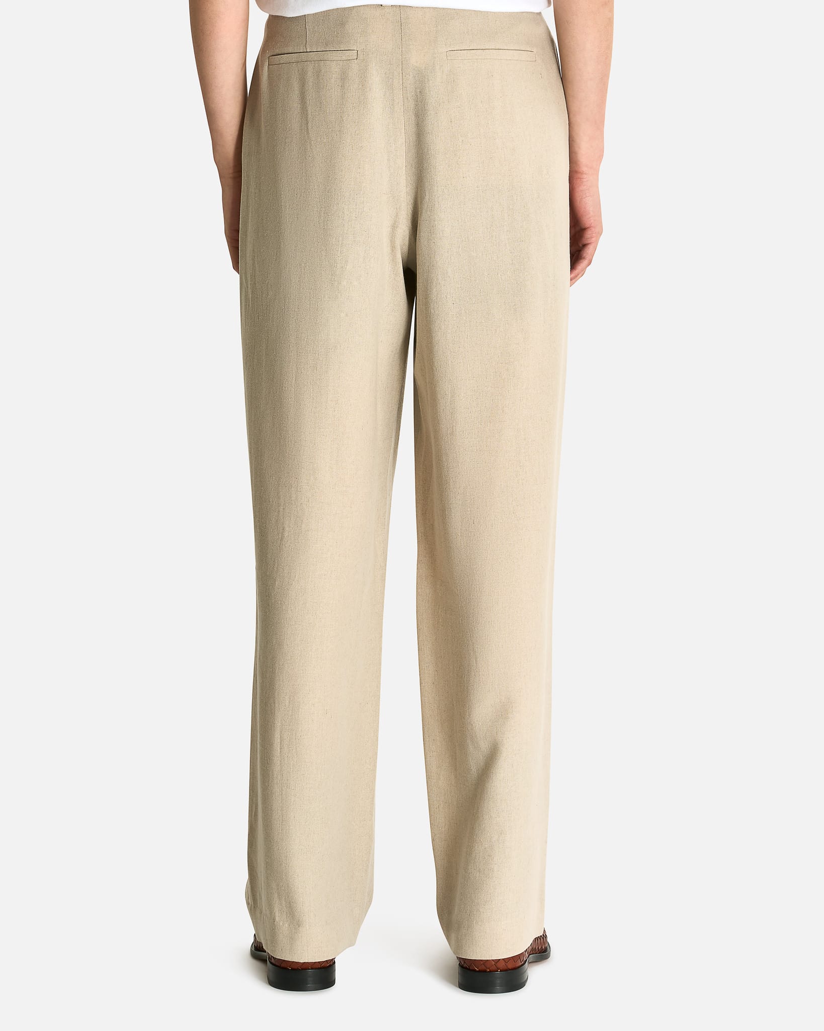 The Row Men's Pants Toril Pant in Light Pebble