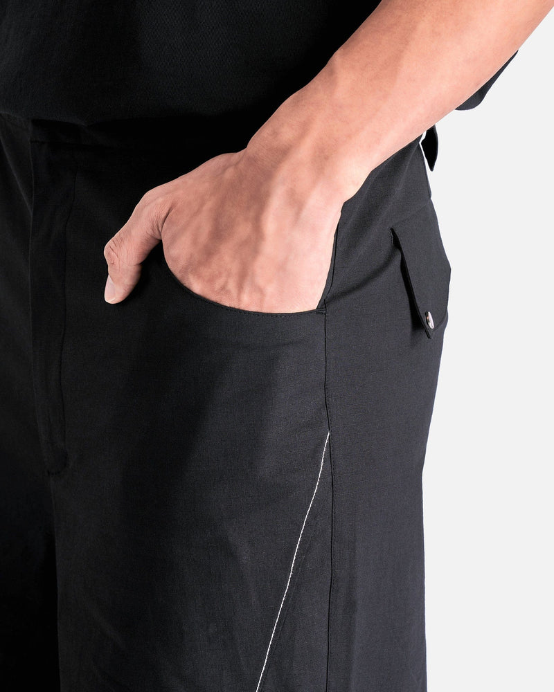 CMMAWEAR Men's Pants Toshima Trousers in Black