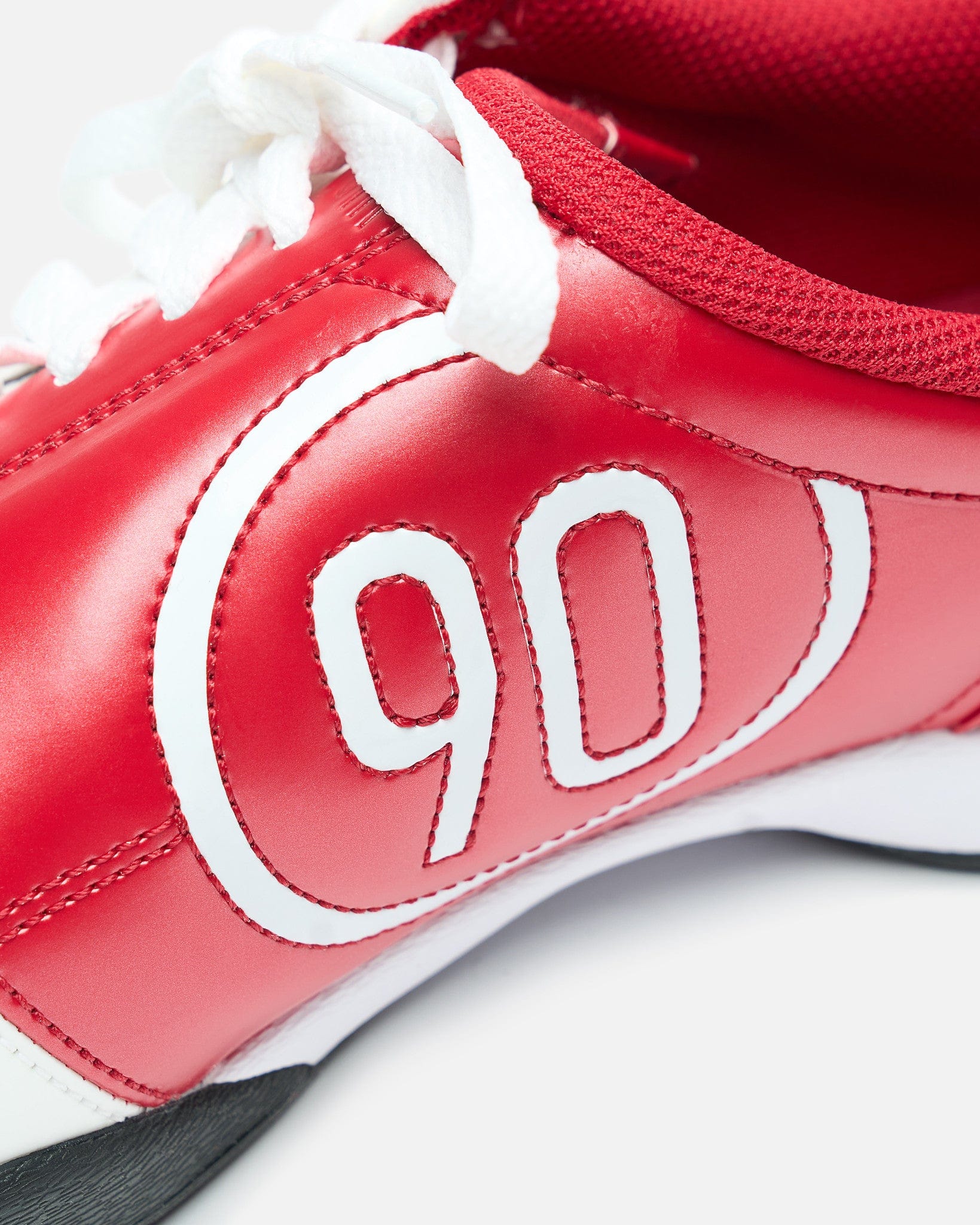 Nike Men's Sneakers Total 90 in White and Gym Red