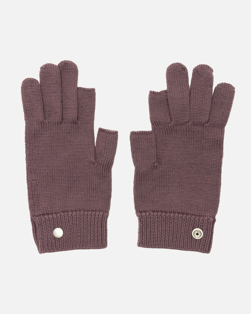Rick Owens Men's Gloves O/S Touchscreen Gloves in Amethyst