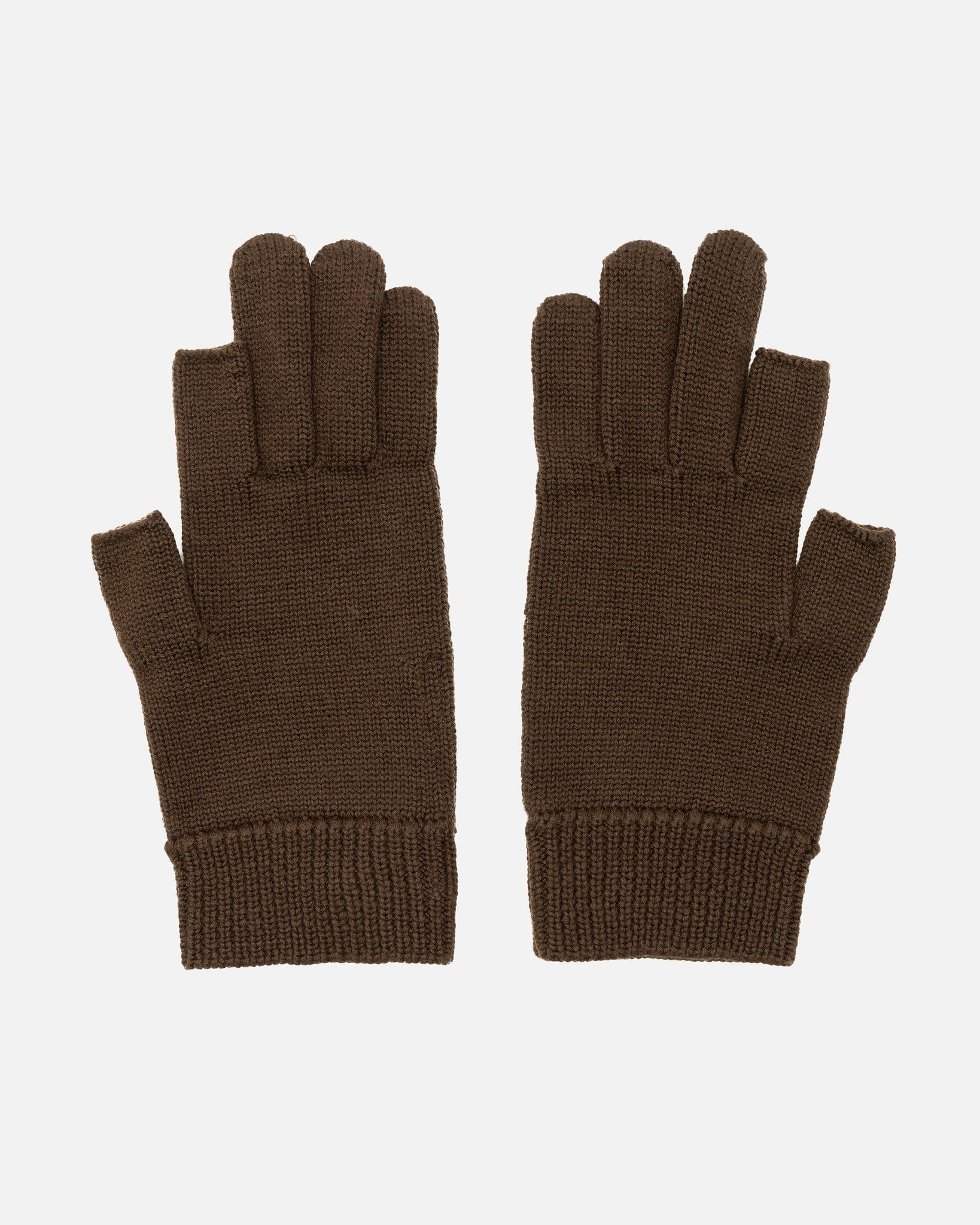 Rick Owens Men's Gloves O/S Touchscreen Gloves in Brown