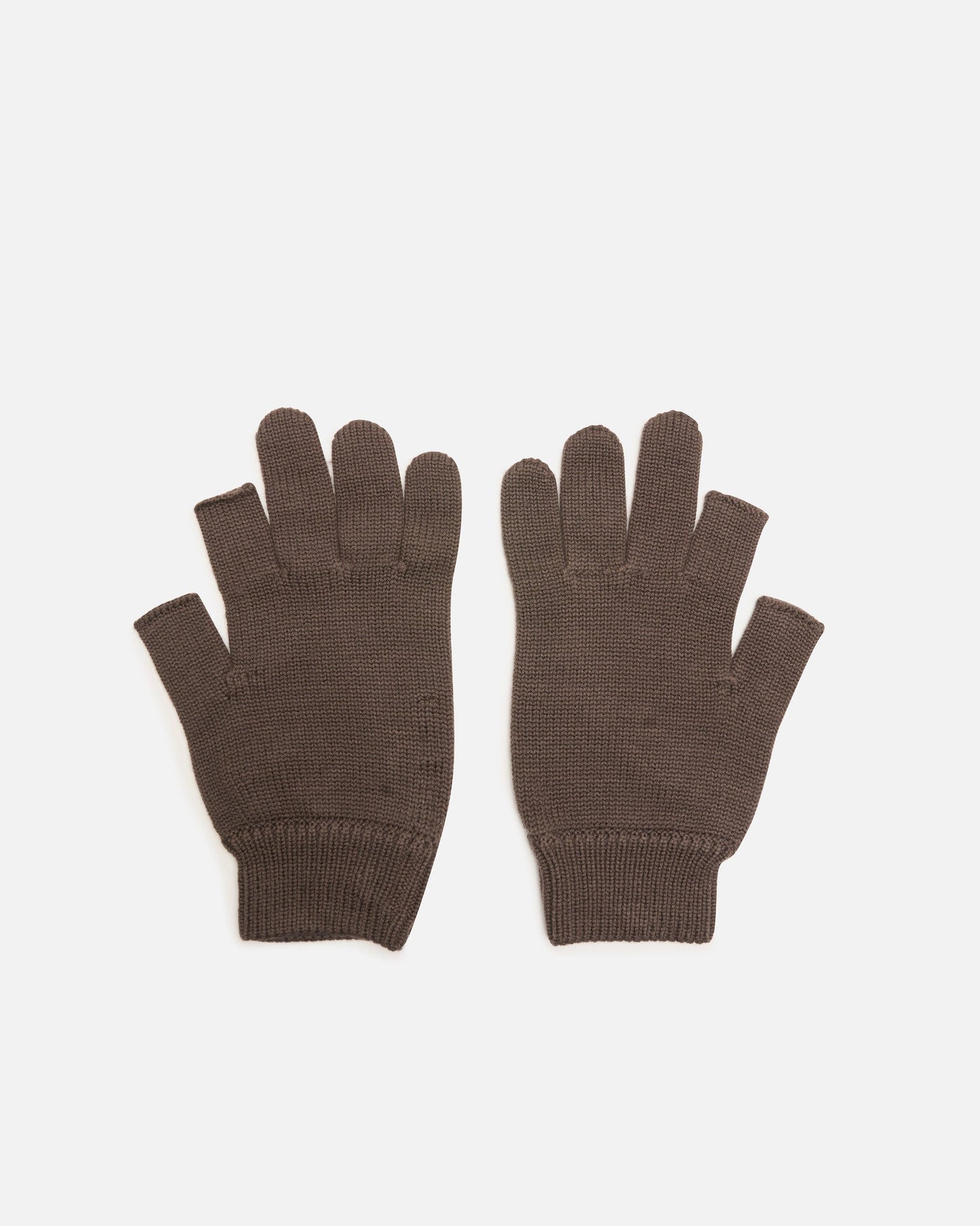 Rick Owens Men's Gloves OS Touchscreen Gloves in Dark Dust