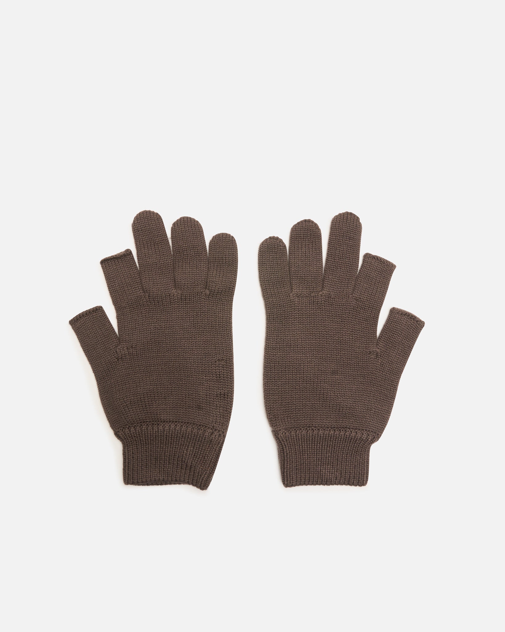 Rick Owens Men's Gloves OS Touchscreen Gloves in Dark Dust