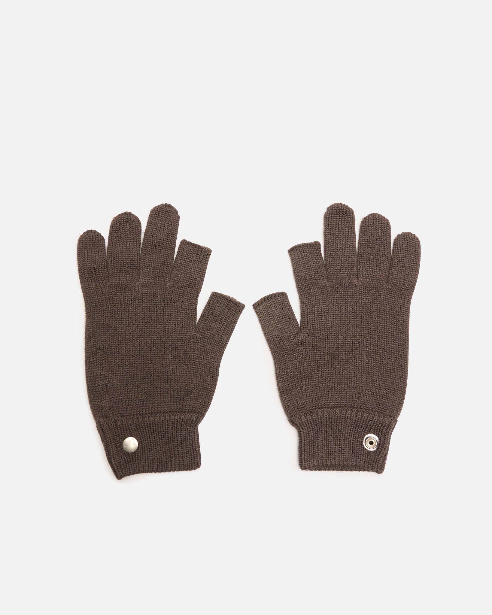 Rick Owens Men's Gloves OS Touchscreen Gloves in Dark Dust