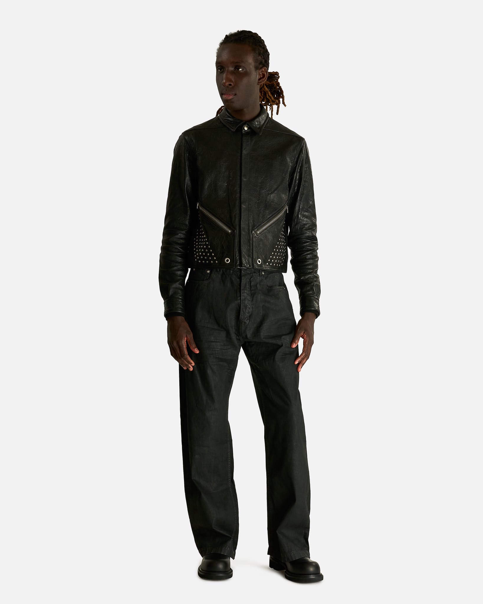 Rick Owens Men's Jackets 50 Tour Alice Jacket in Black