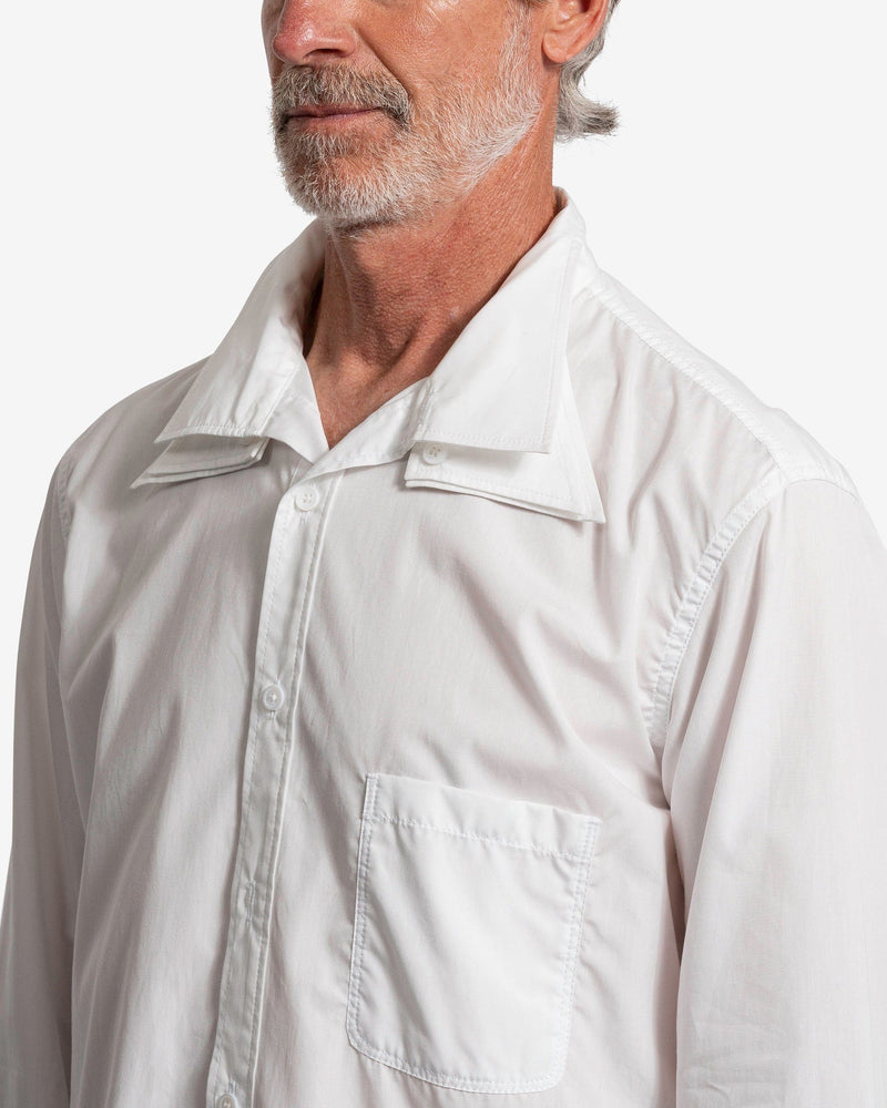 Yohji Yamamoto Pour Homme Men's Shirts Triple Collar Button Up Shirt