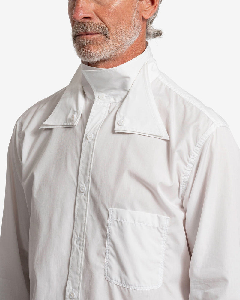 Yohji Yamamoto Pour Homme Men's Shirts Triple Collar Button Up Shirt
