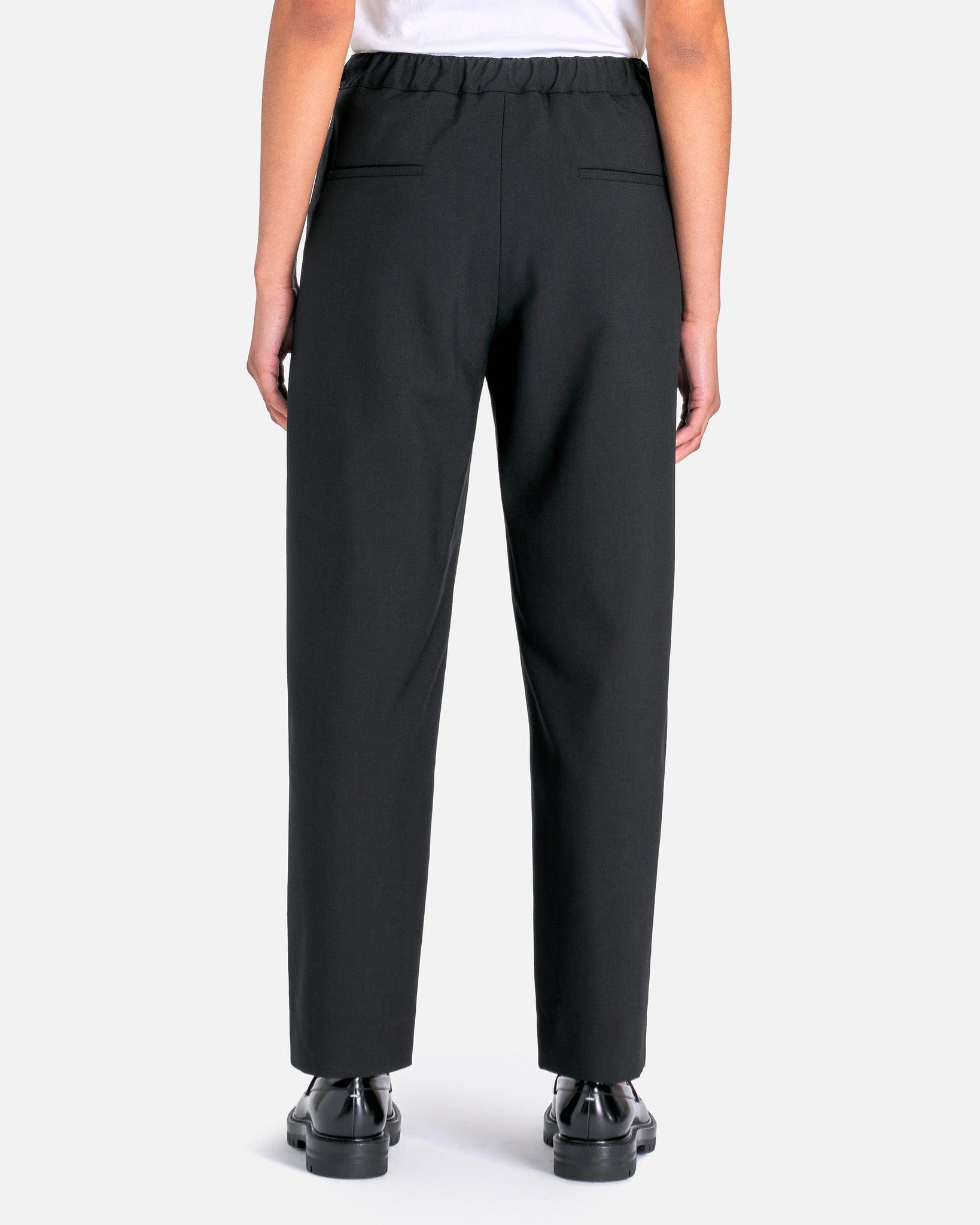 Tropical Wool Trousers in Black – SVRN