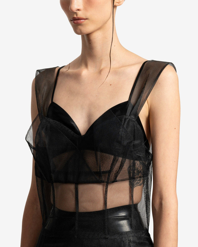 margiela ss18 corset dress Maison Margiela tulle corset Dress