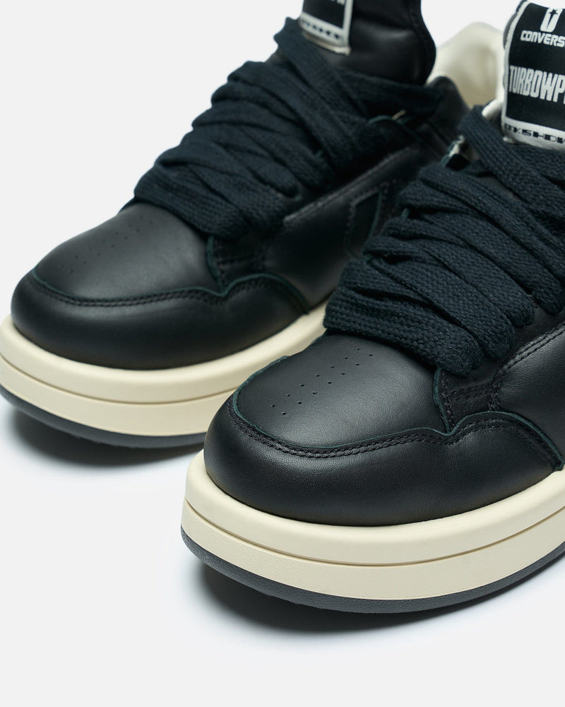 Rick Owens DRKSHDW Men's Sneakers TURBOWPN in Black/Cream